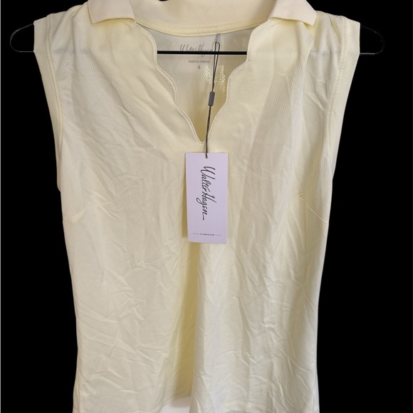 Walter Hagen Tops - Women’s Walter Hagen Cream Sleeveless Blouse